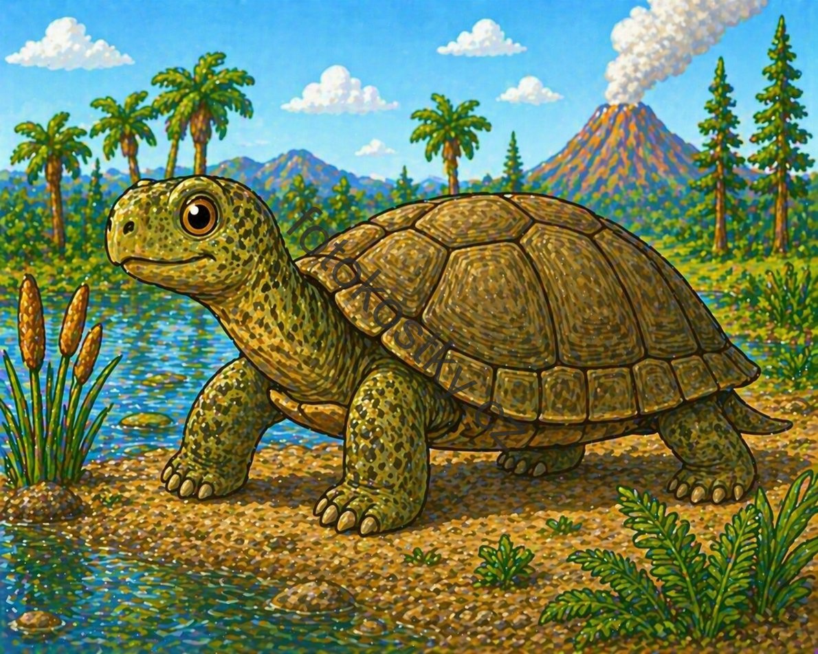 želva v pravěké přírodě